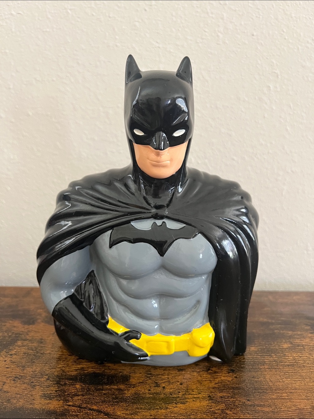 Piggy Bank DC Comics Batman Bust Ceramic Superhero Gift